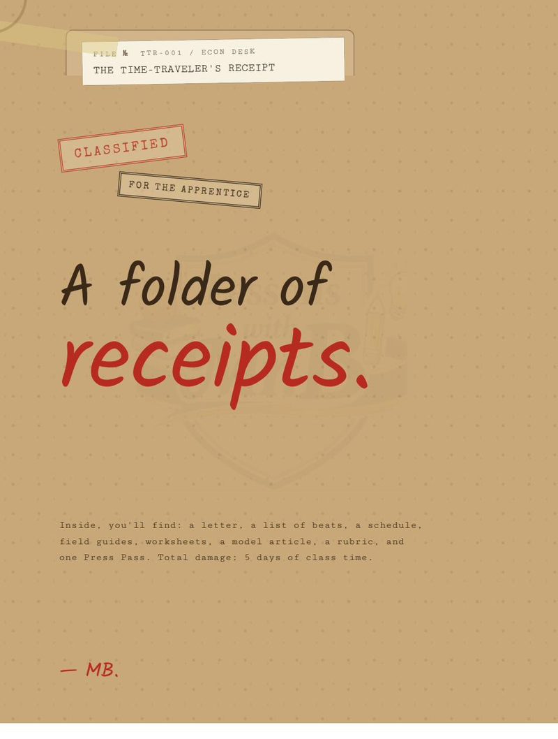 Folder cover